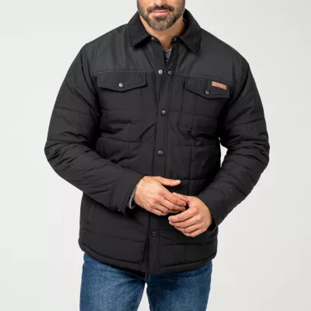 Free Country Mens Lined Midweight Shirt Jacket