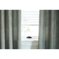 Regal Home Ayden Solid Energy Saving Blackout Grommet Top Single Curtain Panel