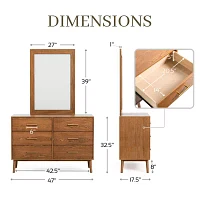 Pinner 6-Drawer Dresser