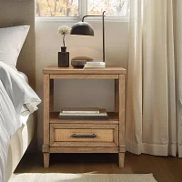 Martha Stewart 1-Drawer Nightstand