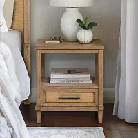 Martha Stewart 1-Drawer Nightstand