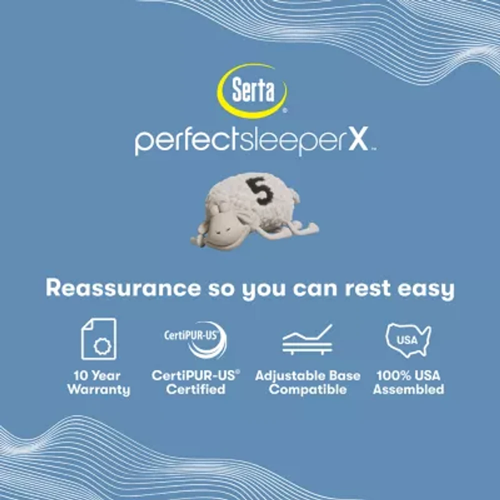 Serta® Quilted Perfect Sleeper X™ Hybrid Max 15.25" Firm Pillow Top