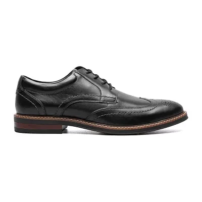 Nunn Bush Mens Calderone Wingtip Wing Tip Oxford Shoes