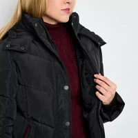 Canada Weather Gear Womens Water Resistant Heavyweight Puffer Jacket