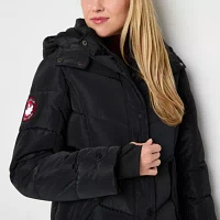 Canada Weather Gear Womens Water Resistant Heavyweight Puffer Jacket