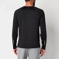 Xersion Activated Cooling Mens Crew Neck Long Sleeve T-Shirt