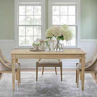 Martha Stewart Bella Rectangular Wood-Top Dining Tables