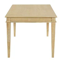 Martha Stewart Bella Rectangular Wood-Top Dining Tables