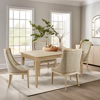 Martha Stewart Bella Rectangular Wood-Top Dining Tables