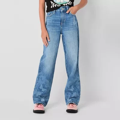 Thereabouts Little & Big Girls Wide Leg Jean