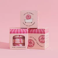 NCLA Beauty Bath Treats 3 Pc Bath Bomb Set 3-pc. Bath Bomb