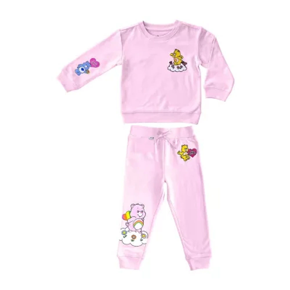 Toddler Girls 2-pc. Fleece Care Bears Pant Set