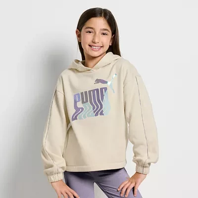 PUMA Big Girls Fleece Hoodie