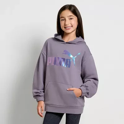 PUMA Big Girls Fleece Hoodie