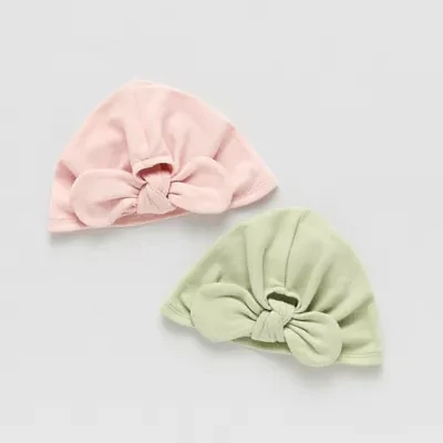 Okie Dokie Baby Girls 2-pc. Multi-Pack Baby Hat