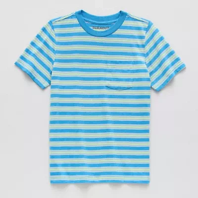 Thereabouts Little & Big Boys Crew Neck Short Sleeve T-Shirt