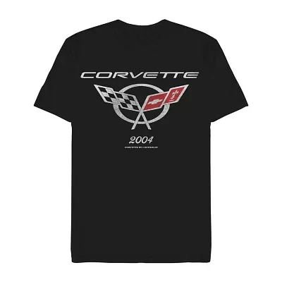 Mens Short Sleeve Corvette Graphic T-Shirt