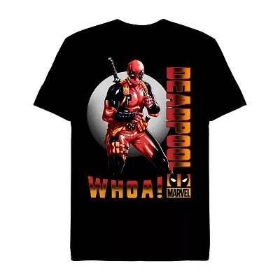 Mens Short Sleeve Deadpool Graphic T-Shirt