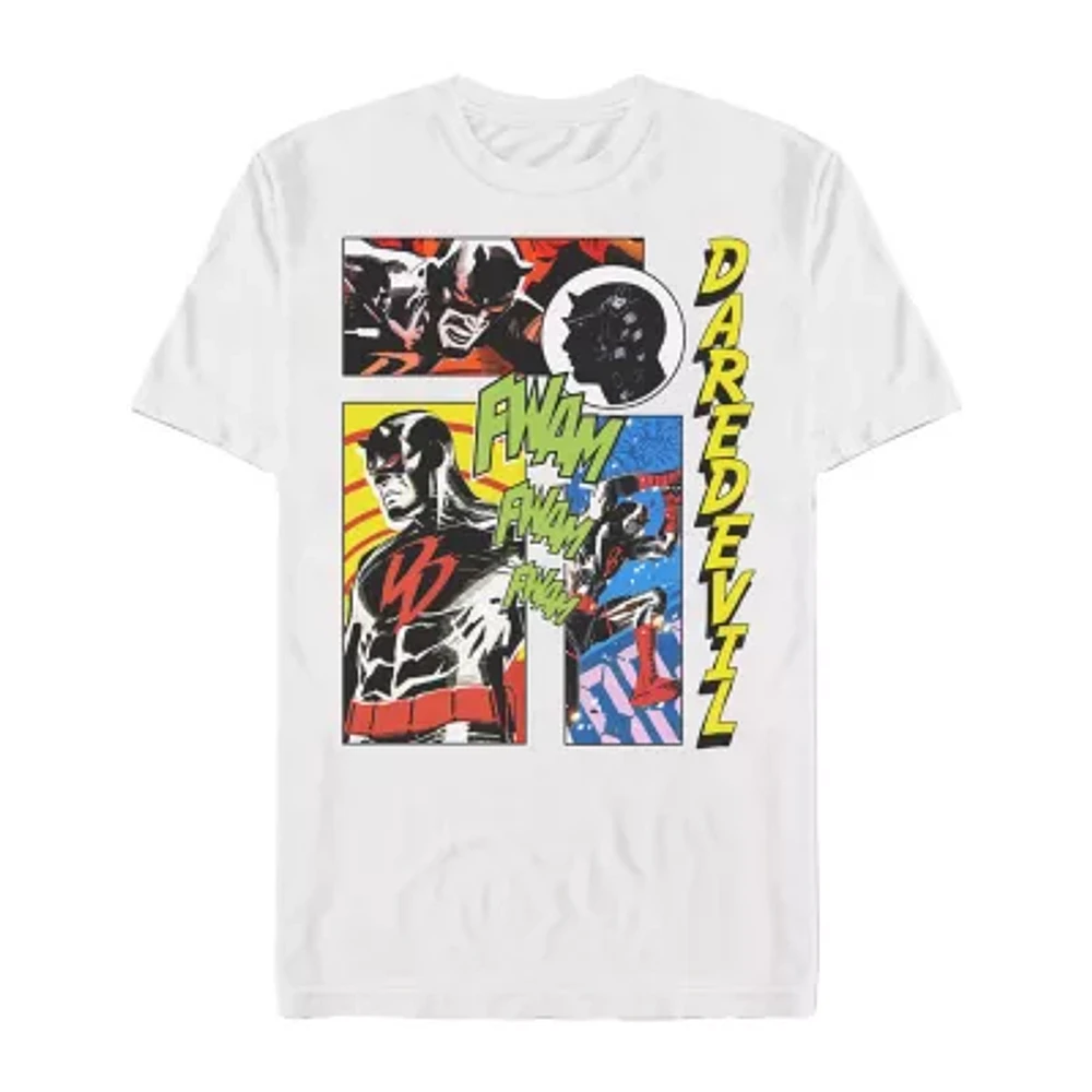 Mens Short Sleeve Daredevil Graphic T-Shirt