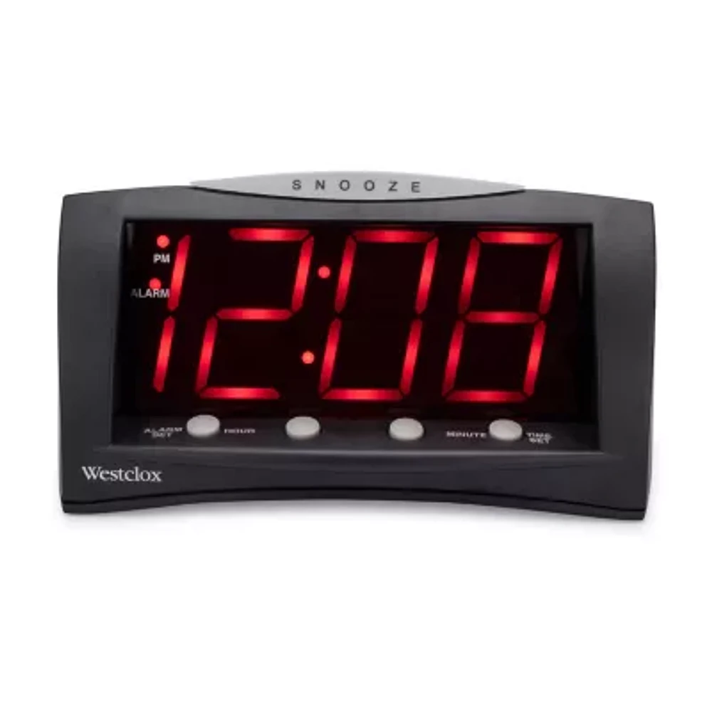 Westclox 1.8" Snooze Alarm Clock