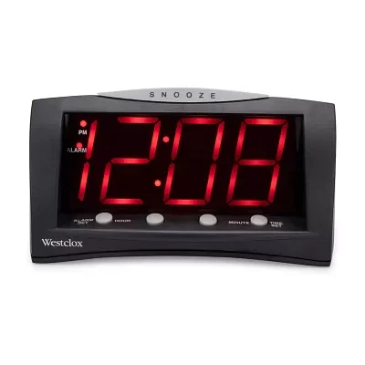 Westclox 1.8" Snooze Alarm Clock