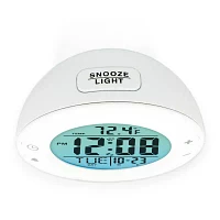 Westclox White Alarm Clock