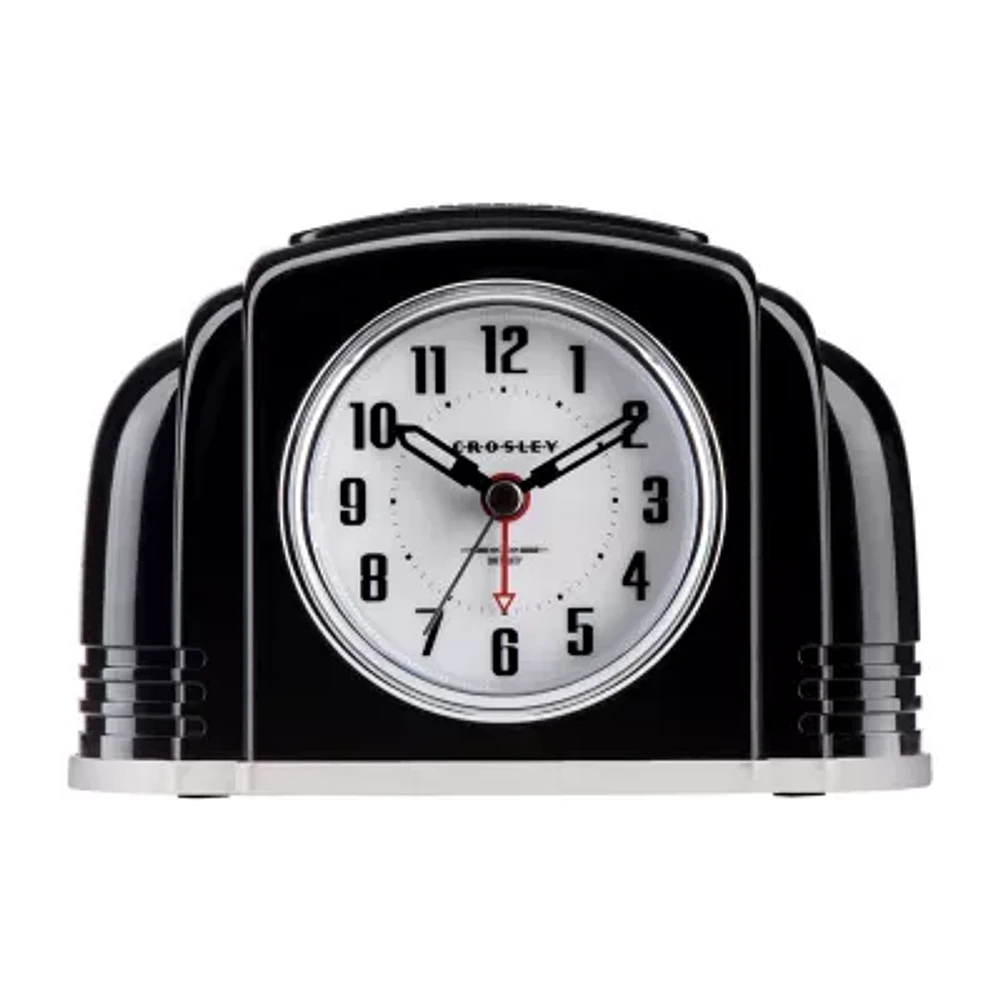 Crosley Black Vintage Alarm Clock