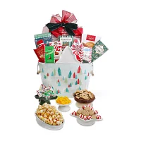 Alder Creek Winter Holiday Trees Food Set