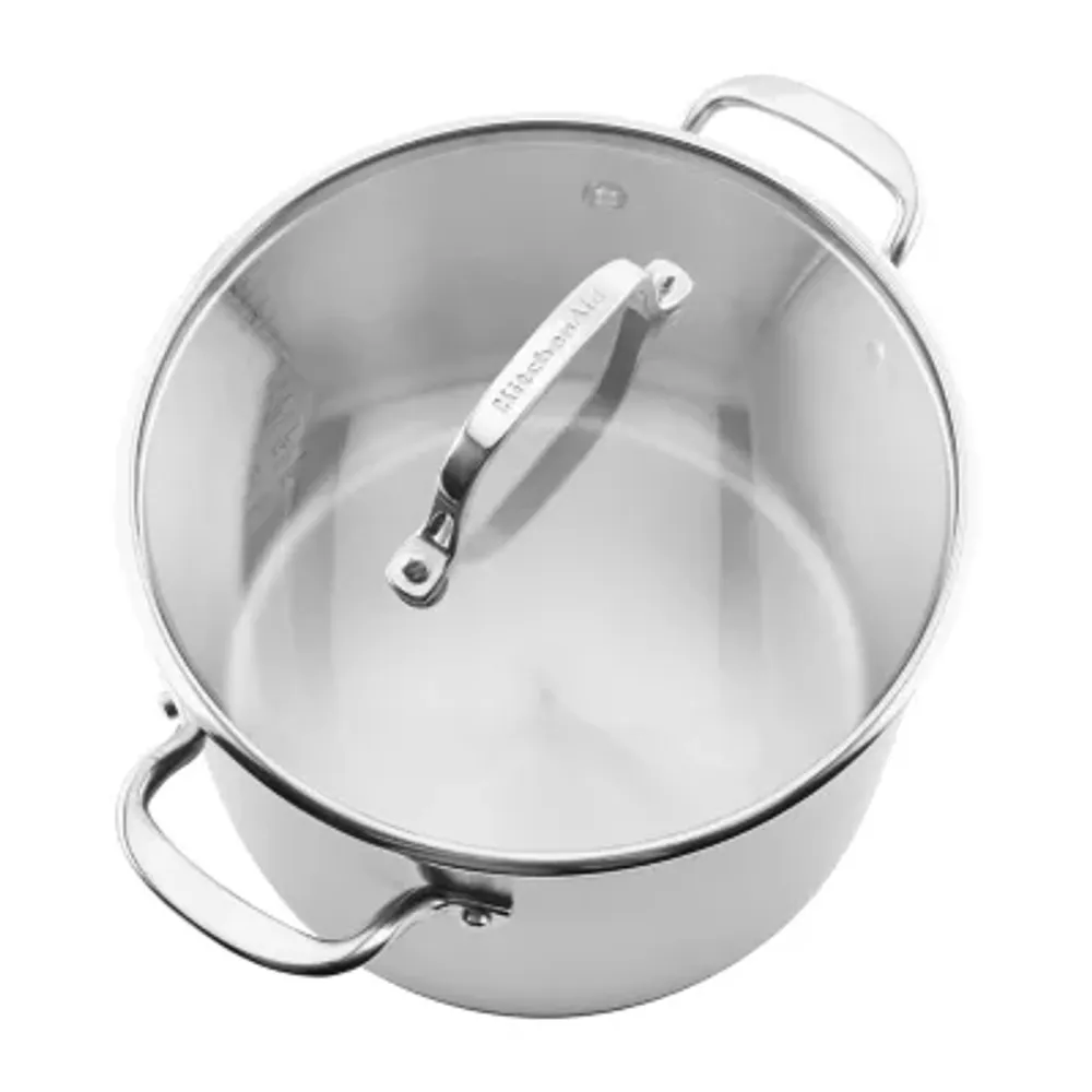KitchenAid 3-Ply Stainless Steel 8-qt. Stockpot