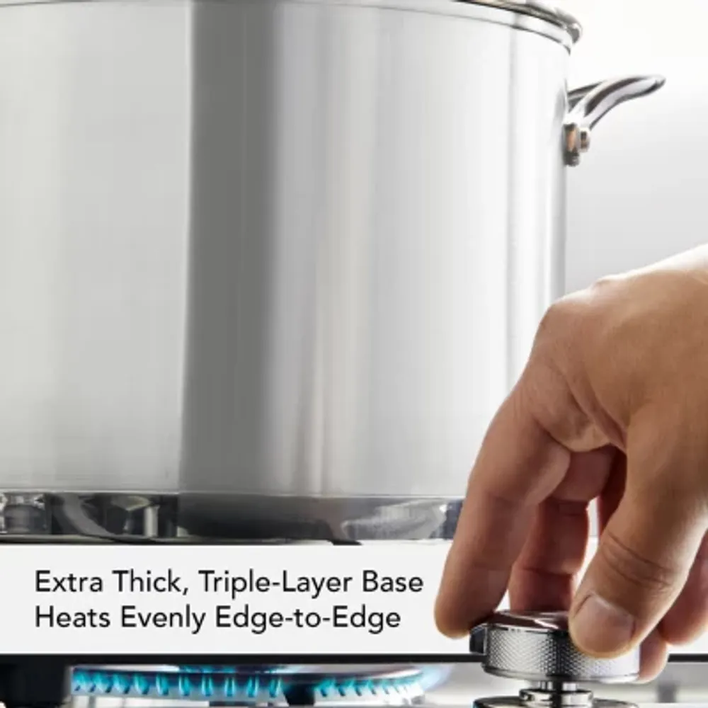 KitchenAid 3-Ply Stainless Steel 8-qt. Stockpot