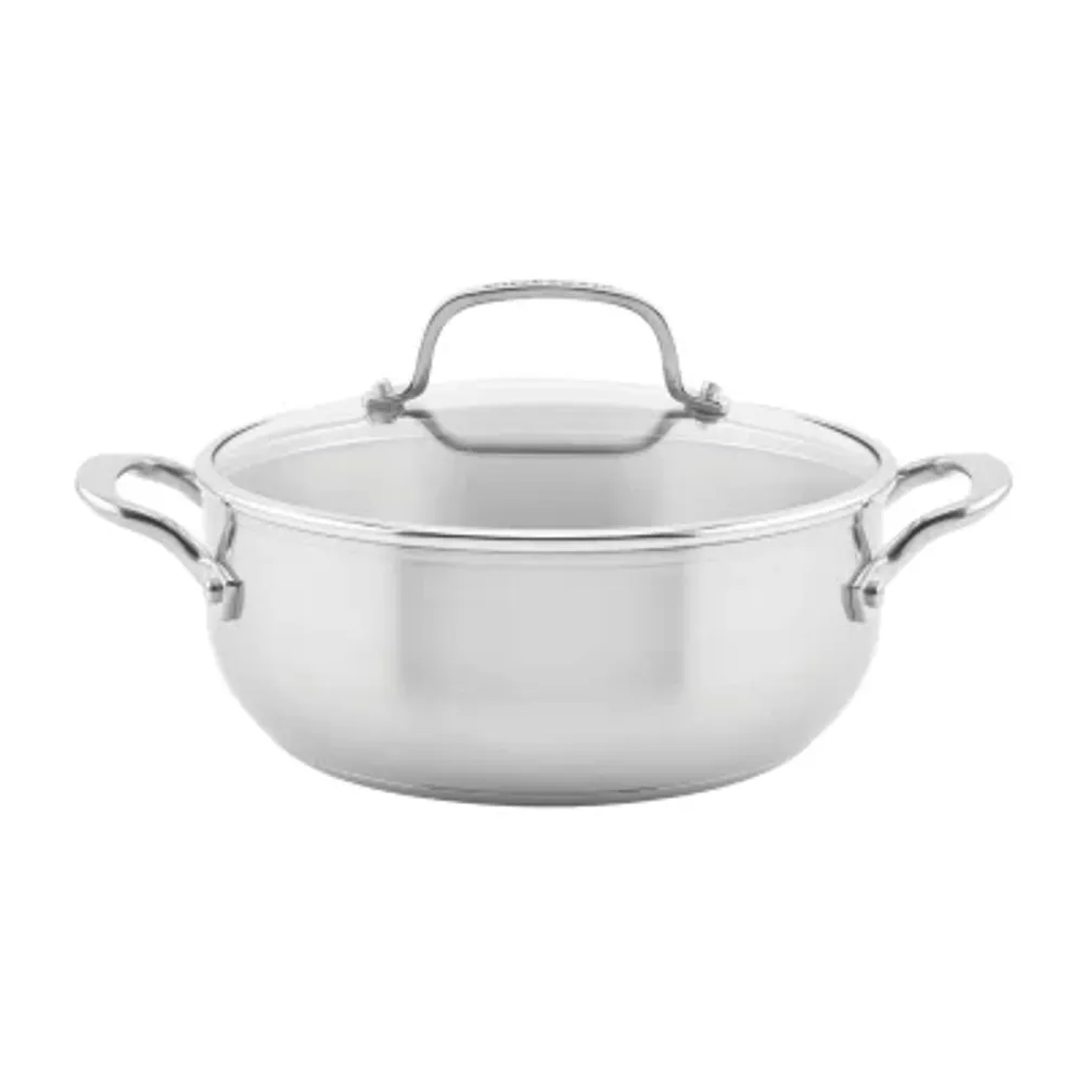 KitchenAid 3-Ply Stainless Steel 4-qt. Dutch Oven