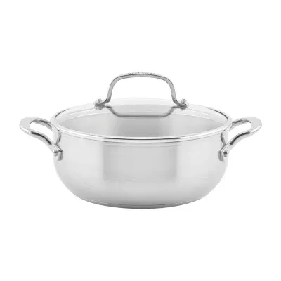 KitchenAid 3-Ply Stainless Steel 4-qt. Dutch Oven