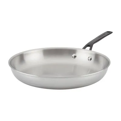 KitchenAid 5-Ply Clad Stainless Steel 12.25" Frying Pan