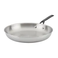 KitchenAid 5-Ply Clad Stainless Steel 12.25" Frying Pan