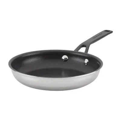 KitchenAid 5-Ply Clad Stainless Steel 8.25" Frying Pan