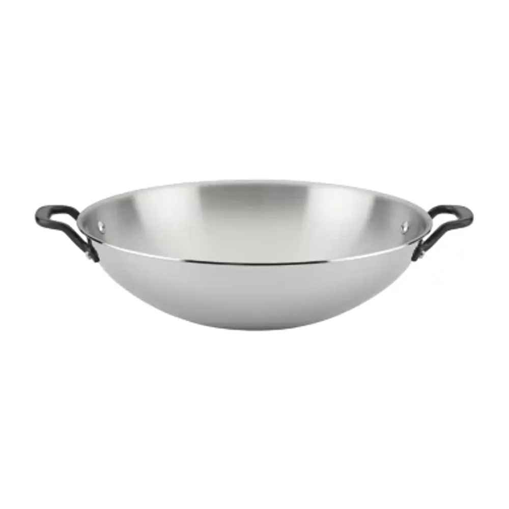 KitchenAid 5-Ply Clad Stainless Steel 15" Wok