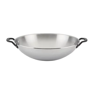 KitchenAid 5-Ply Clad Stainless Steel Wok