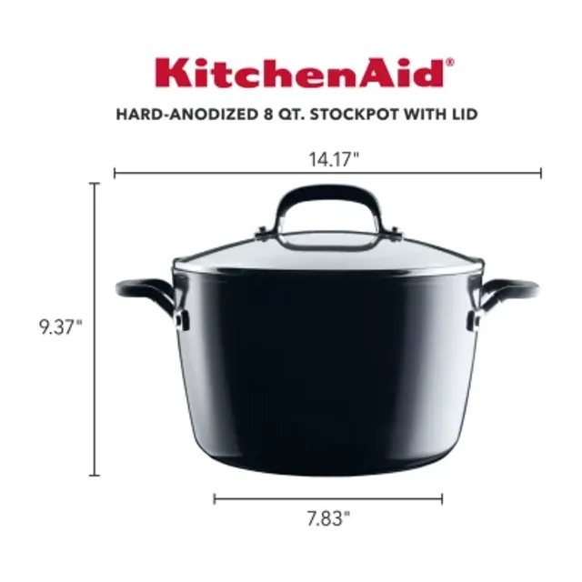 KitchenAid 2-qt. Non-Stick Sauce Pan, Color: Black - JCPenney