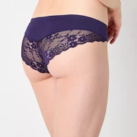 Ambrielle Seamless Lace Cheeky Panty 14p050