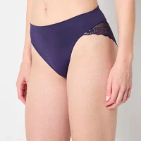 Ambrielle Seamless  Lace High Cut Panty 12p050