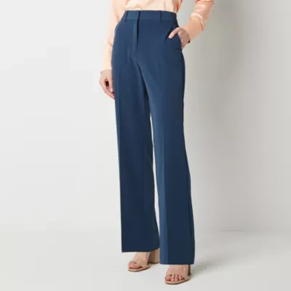 Worthington-Misses Short Modern Fit Straight Trouser