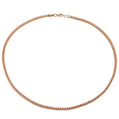 Stainless Steel 24 Inch Solid Chain Necklace