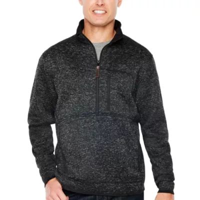 Smiths Workwear Mock Neck Sweater Fleece Mens Jacket