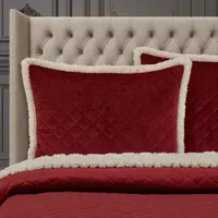 Queen Street Cozy 3-pc. Embellished Quilt Set