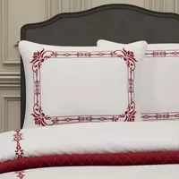 Queen Street Holiday Dream 3-pc. Embroidered Duvet Cover Set