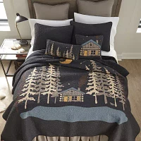 Donna Sharp Moonlit Rustic & Charming Cabin Quilt