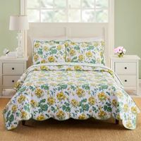 Makers Collective Madcap Cottage English Meadow 3-pc. Reversible Quilt Set