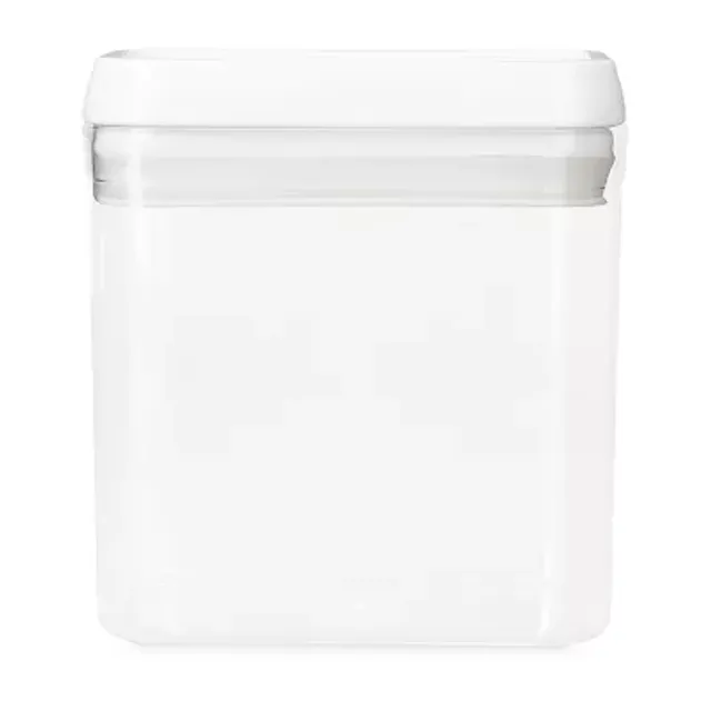 Home Expressions 4.2 Qt Acrylic Food Container, Color: Clear White -  JCPenney