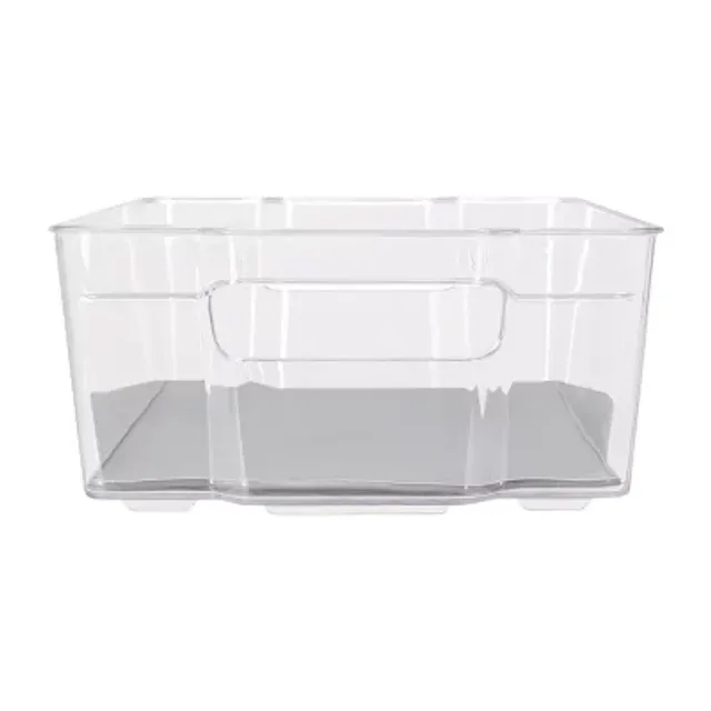 Home Expressions Tall Sliding Single Compartment Storage Bin, Color: White  - JCPenney