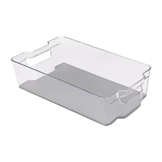 Home Expressions Silicone Liner Sectional 4-Compartment Storage Bin, Color:  Clear - JCPenney